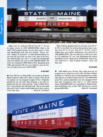 Northern New England Color Guide to Freight and Passenger Equipment (Digital Reprint)