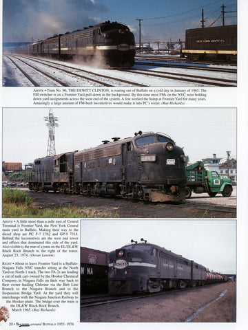 Trackside around Buffalo 1953-1976 with Ray Richards, Reg Button & Devan Lawton (Digital Reprint)