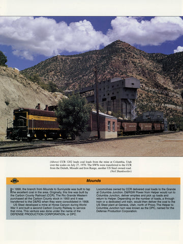 Rio Grande In Color Volume 2: Utah (Digital Reprint)