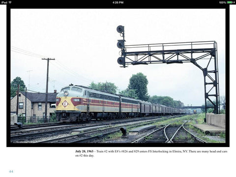 Erie Lackawanna Color Photography of Robert F. Collins, Volume 1: 1960s (eBook)