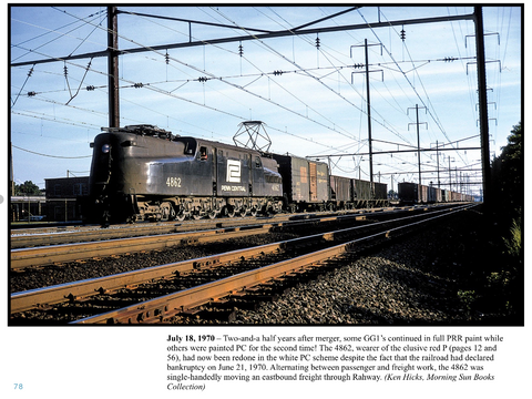 GG1: The World's Greatest Electric Locomotive<br>Volume 2: PC, Amtrak, Conrail, NJT, 1968-1973 (eBook)