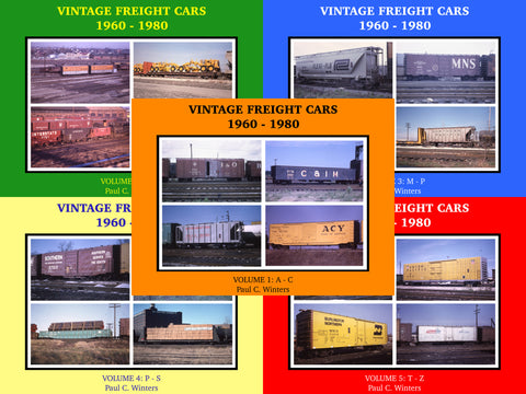 Vintage Freight Cars 1960-1980