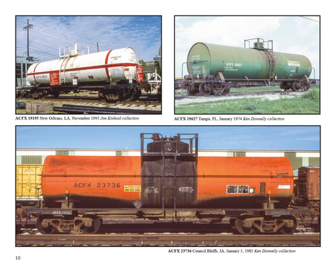 Tank Cars Volume 1: ACDX-GATX: A Sampling of Privately-Owned Tank Cars 1959-1995 (Softcover)<br><i><small>November 15, 2024 Release</small></i>