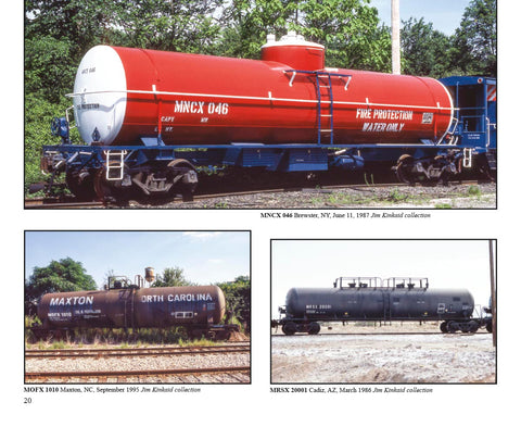 Tank Cars Volume 2: GCX-WSCX: A Sampling of Privately-Owned Tank Cars 1959-1995 (Softcover)<br><i><small>November 15, 2024 Release</small></i>