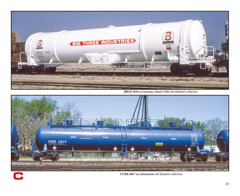 Tank Cars Volume 1: ACDX-GATX: A Sampling of Privately-Owned Tank Cars 1959-1995 (Softcover)<br><i><small>November 15, 2024 Release</small></i>