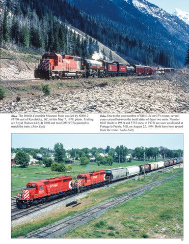 Canadian Pacific Power In Color Volume 4: Modern Six-Axle Road Power