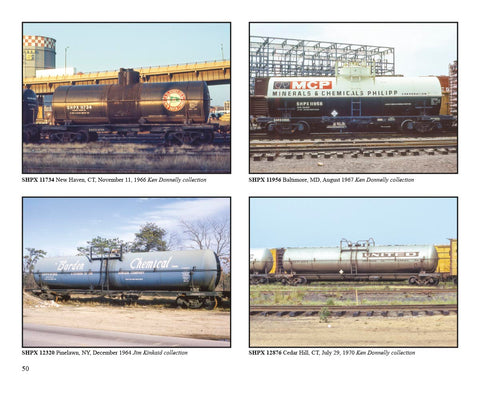 Tank Cars Volume 2: GCX-WSCX: A Sampling of Privately-Owned Tank Cars 1959-1995 (Softcover)<br><i><small>November 15, 2024 Release</small></i>