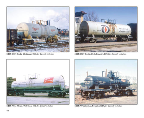 Tank Cars Volume 2: GCX-WSCX: A Sampling of Privately-Owned Tank Cars 1959-1995 (Softcover)<br><i><small>November 15, 2024 Release</small></i>