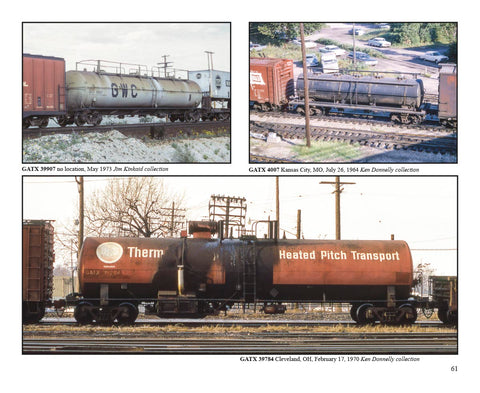 Tank Cars Volume 1: ACDX-GATX: A Sampling of Privately-Owned Tank Cars 1959-1995 (Softcover)<br><i><small>November 15, 2024 Release</small></i>