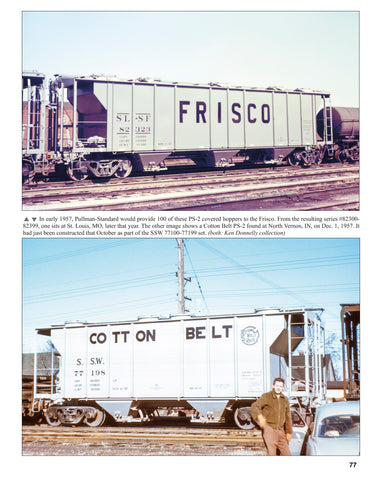 1950s Freight Car Color Guide Volume 2: Boxcars, Covered & Open Hoppers, Flatcars, & Gondolas