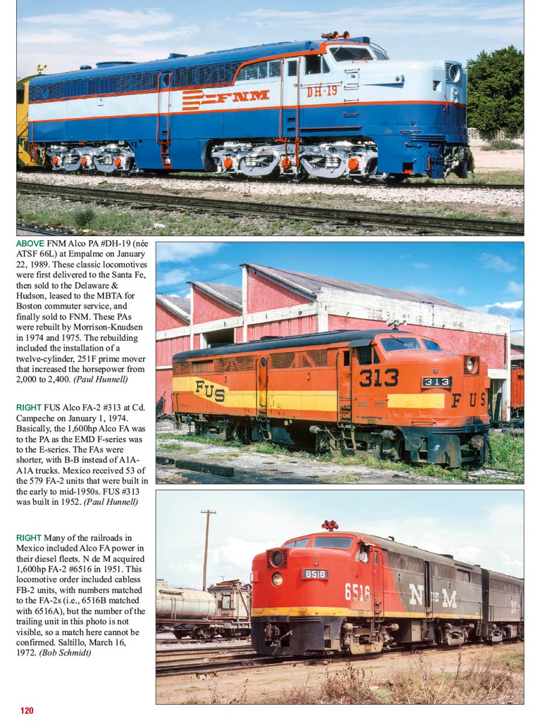 Mexican Color Train Mexican Passenger Trains In Color – Morning Sun Books