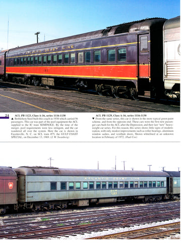 Atlantic Coast Line Color Guide to Freight and Passenger Equipment (Digital Reprint)