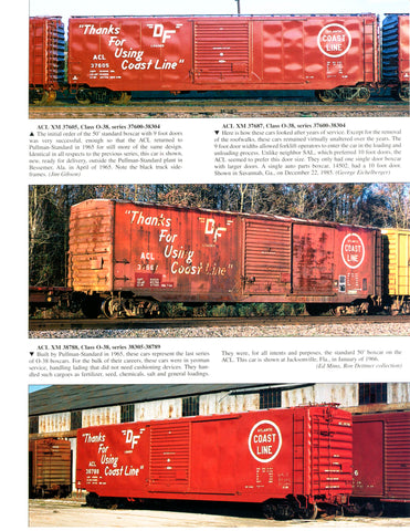 Atlantic Coast Line Color Guide to Freight and Passenger Equipment (Digital Reprint)