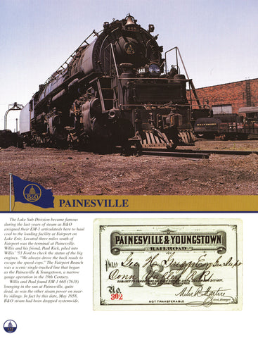 Baltimore & Ohio Trackside with Willis McCaleb (Trk #4)