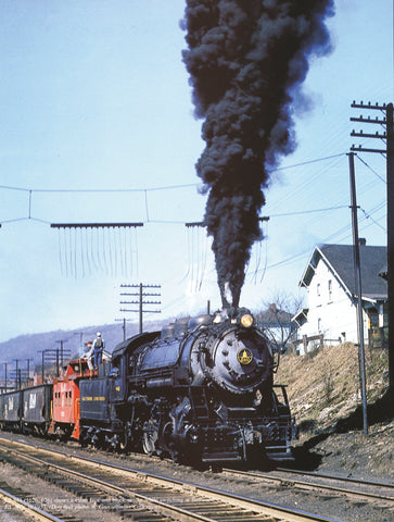 Baltimore and Ohio Steam In Color (Digital Reprint)