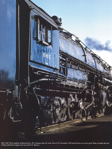 Baltimore and Ohio Steam In Color (Digital Reprint)