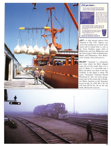 Bangor and Aroostook Railroad In Color (Digital Reprint)