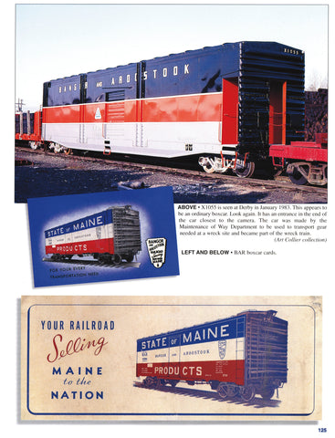 Bangor and Aroostook Railroad In Color (Digital Reprint)