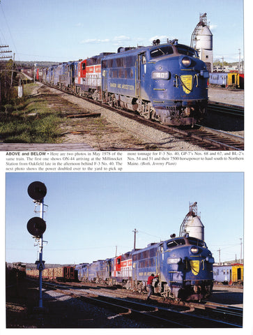 Bangor & Aroostook RR In Color