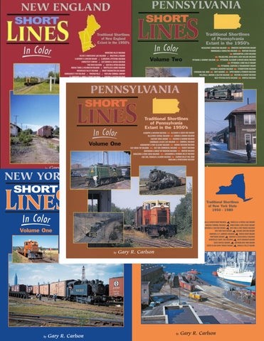 Northeast Shortlines FIVE BOOK Hardcover Bundle