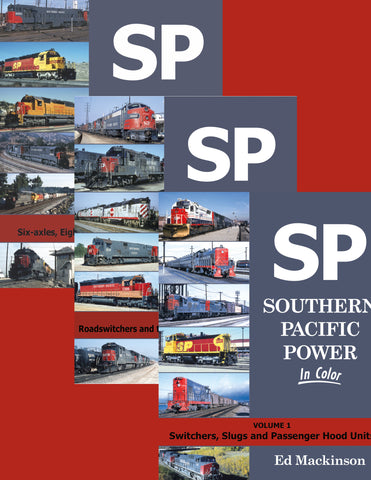 Southern Pacific Power THREE VOLUME Hardcover Bundle