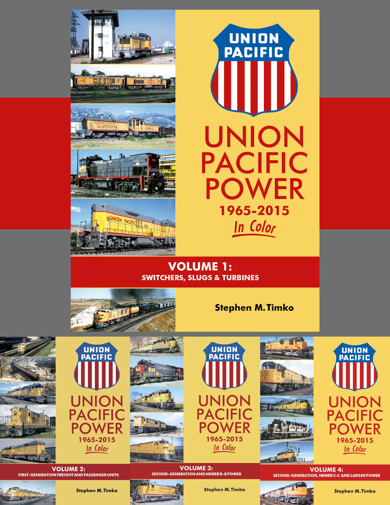 Union Pacific Power FOUR VOLUME Hardcover Bundle
