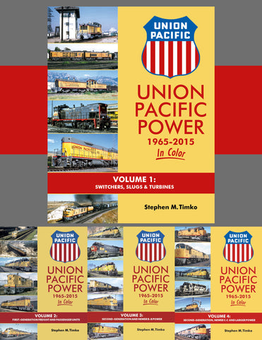 Union Pacific Power FOUR VOLUME Hardcover Bundle