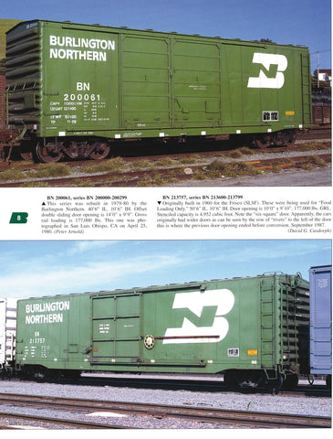 Burlington Northern Color Guide to Freight & Passenger Equipment (Digital Reprint)