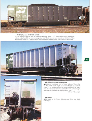 Burlington Northern Color Guide to Freight & Passenger Equipment (Digital Reprint)