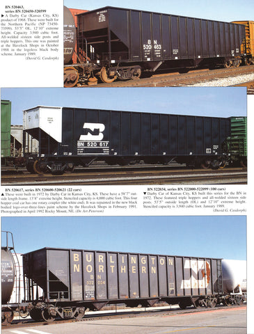 Burlington Northern Color Guide to Freight & Passenger Equipment