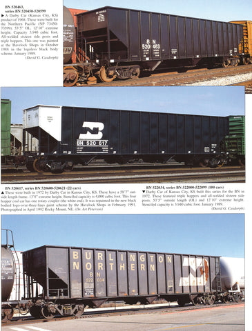Burlington Northern Color Guide to Freight & Passenger Equipment (Digital Reprint)