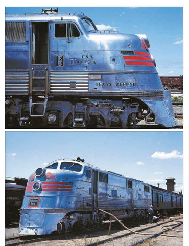 Burlington Route Through Passenger Service In Color (Digital Reprint)