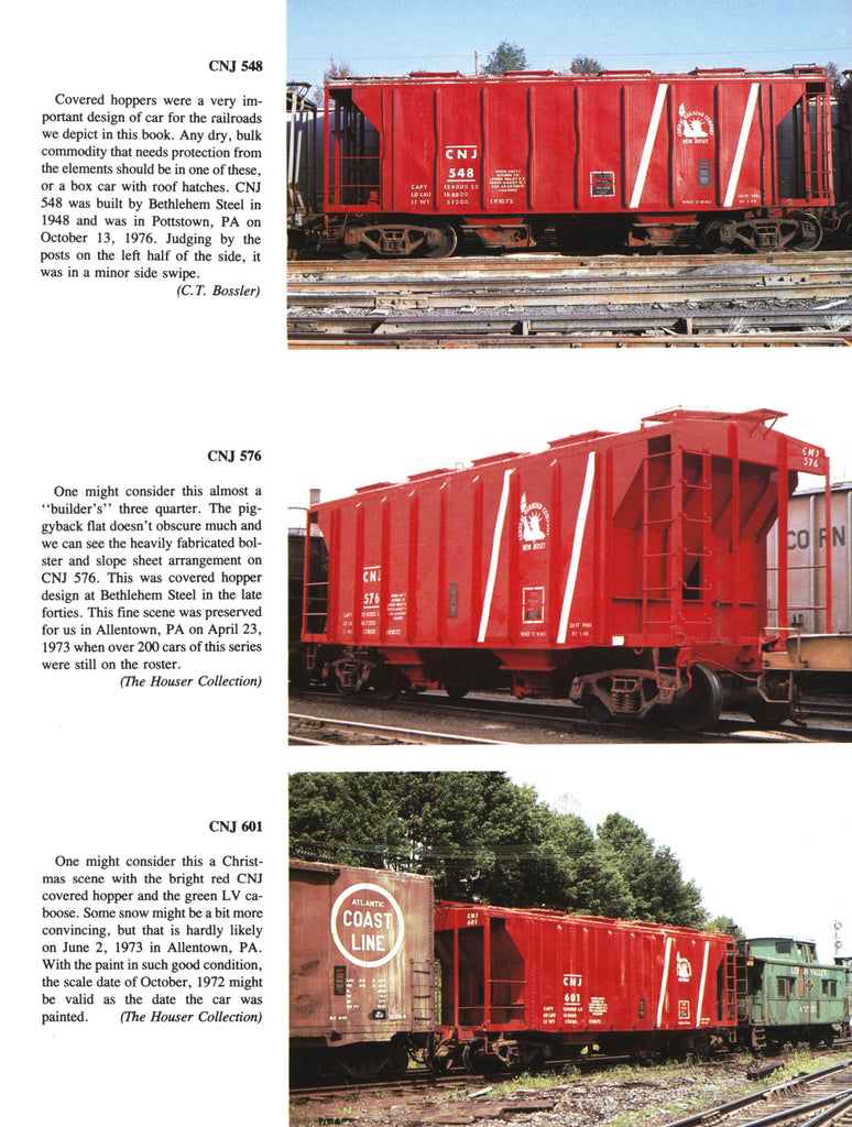 CNJ/LV Color Guide to Freight and Passenger Equipment – Morning Sun Books