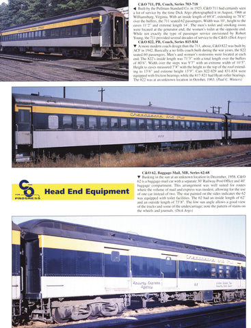 Chesapeake & Ohio Color Guide to Freight and Passenger Equipment
