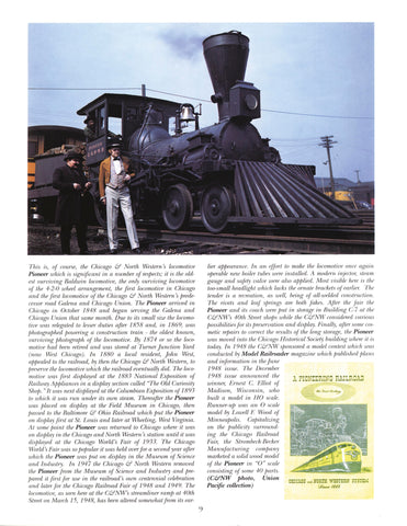 Chicago & North Western Official Color Photography (Digital Reprint)