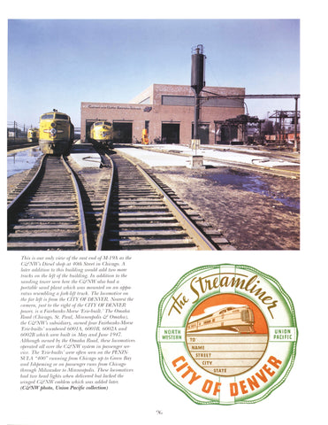 Chicago & North Western Official Color Photography (Digital Reprint)