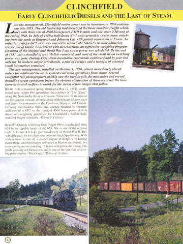 Clinchfield In Color Volume 1