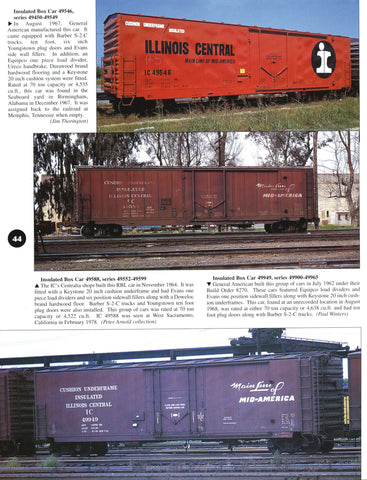 IC/GM&O Color Guide to Freight and Passenger Equipment (Digital Reprint)