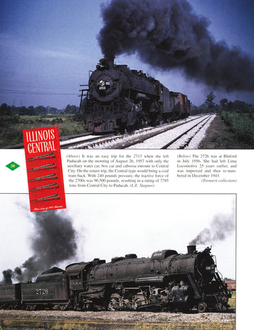 Illinois Central In Color (Digital Reprint)