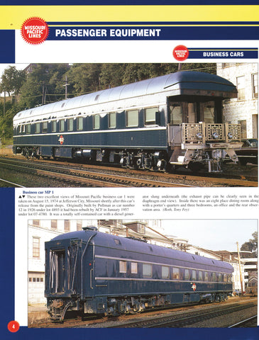 Missouri Pacific Color Guide to Freight and Passenger Equipment (Digital Reprint)