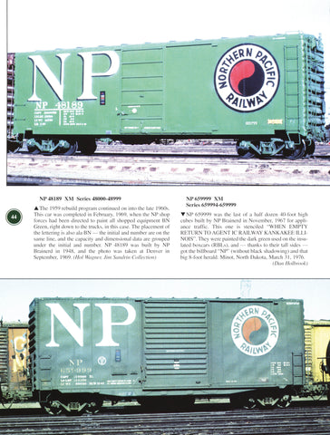 NP Color Guide to Freight and Passenger Equipment