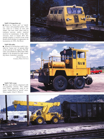 Norfolk & Western Color Guide to Freight and Passenger Equipment