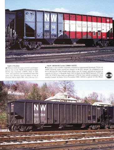 Norfolk & Western Color Guide to Freight and Passenger Equipment