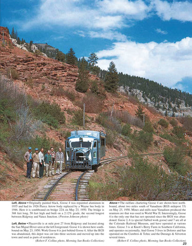 Rio Grande Narrow Gauge In Color Volume 1: 1947:1959 (Digital Reprint)