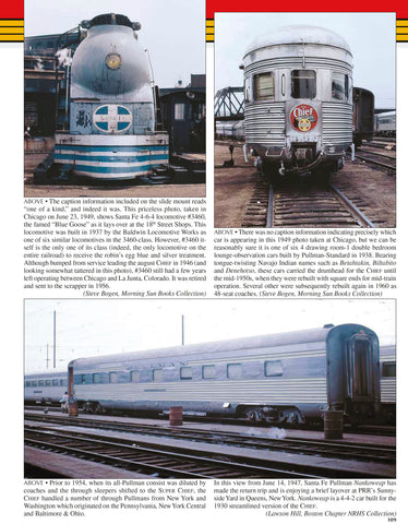 Santa Fe Through Passenger Service In Color Volume 1