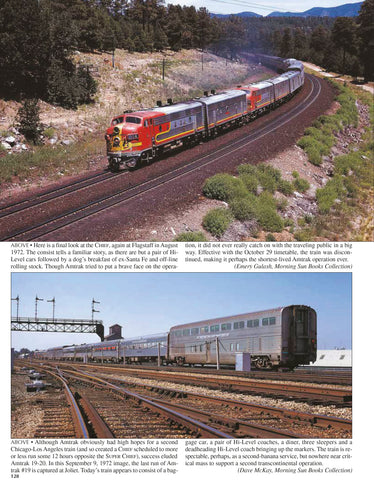 Santa Fe Through Passenger Service In Color Volume 1