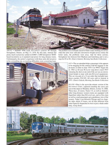 Santa Fe Through Passenger Service In Color Volume 1 (Digital Reprint)