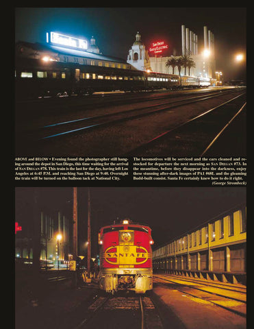 Santa Fe Through Passenger Service In Color Volume 1