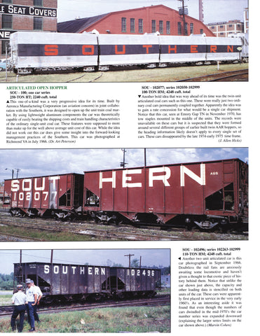 Southern Railway Color Guide to Freight and Passenger Equipment (Digital Reprint)