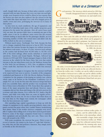 Streetcar Scenes of the 1950s In Color (Digital Reprint)